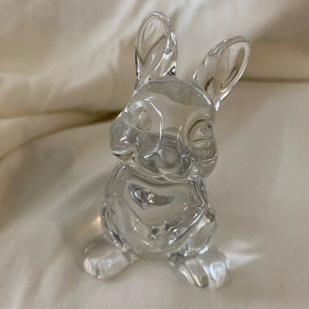 Vintage Princess House Pets, Crystal Bunny Rabbit